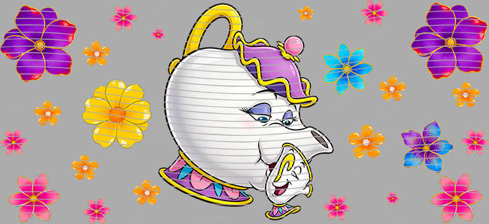 16oz Disney style-D-2338